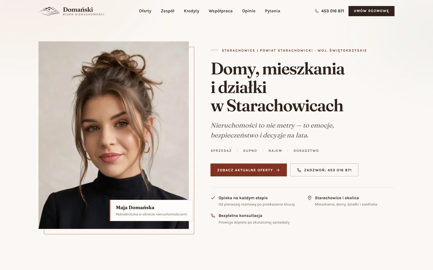 Strona Domański Nieruchomości